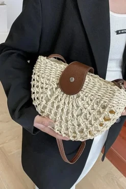 Sac à main en paille