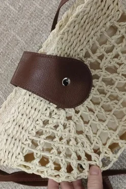 Sac à main en paille
