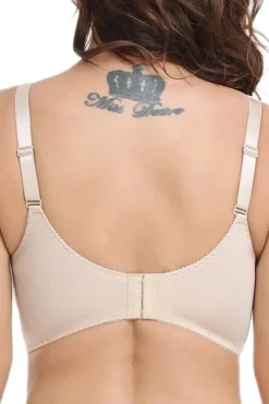 Soutien-gorge grande taille beige
