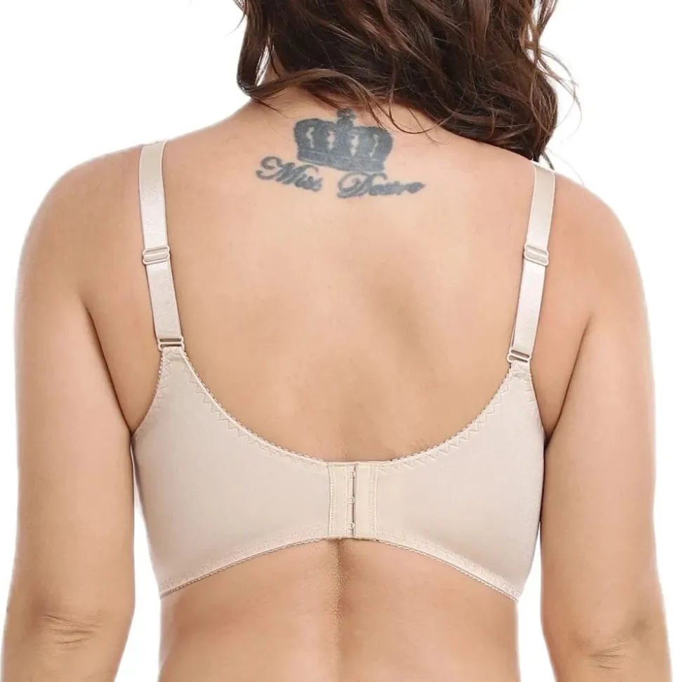 Soutien-gorge grande taille beige