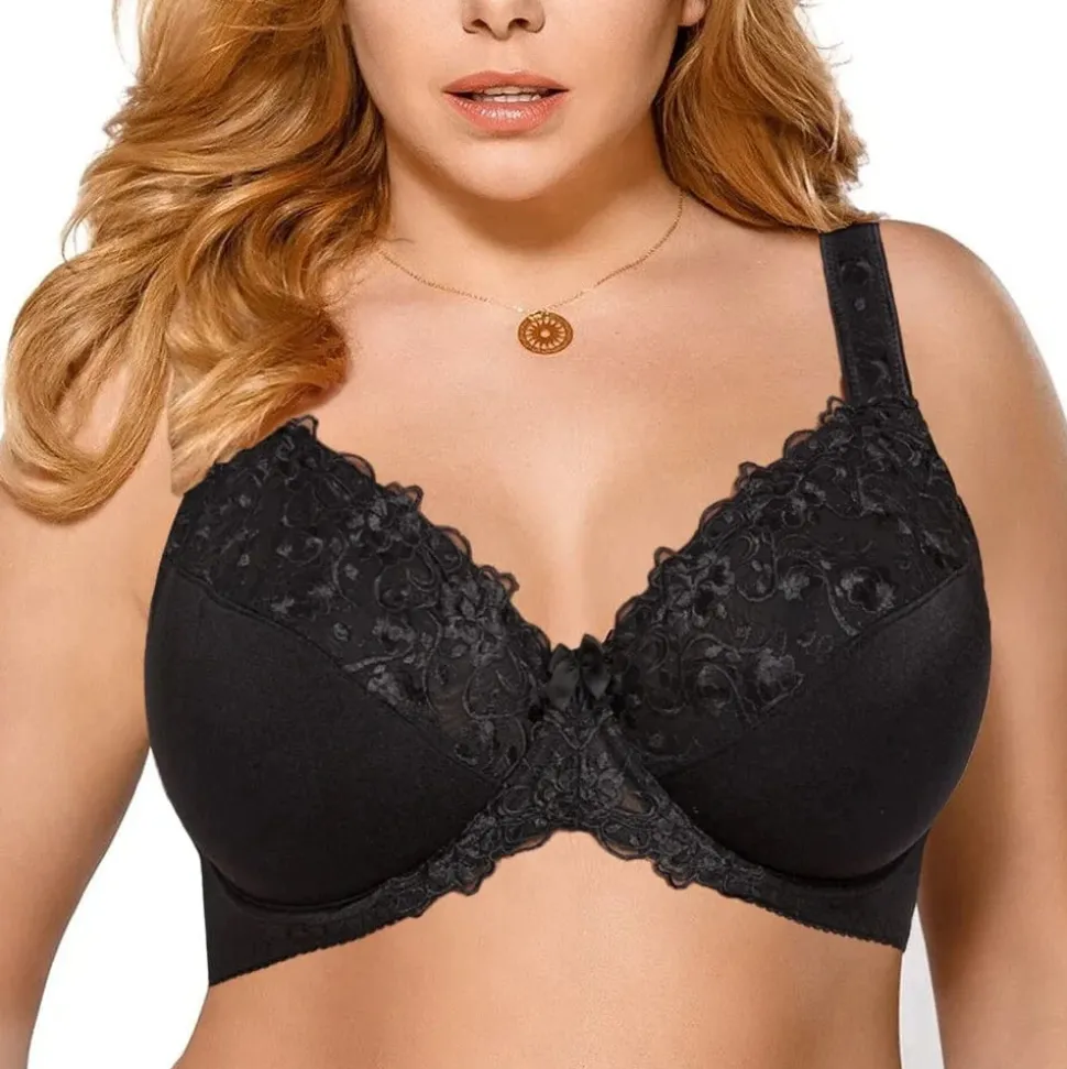 Soutien-gorge grande taille noir