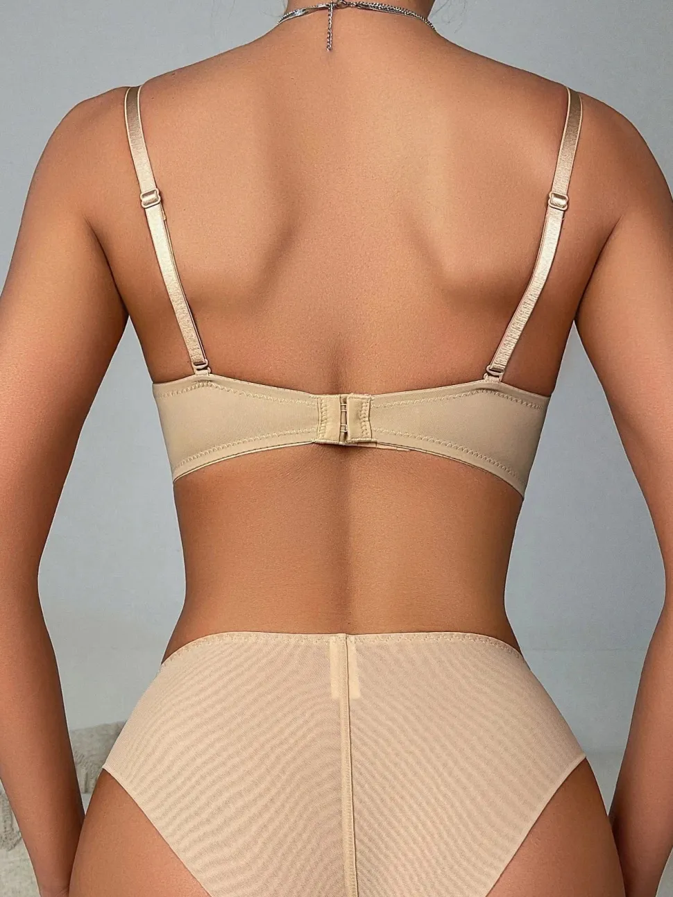 Soutien-gorge push-up beige