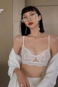 Soutien-gorge sexy blanc