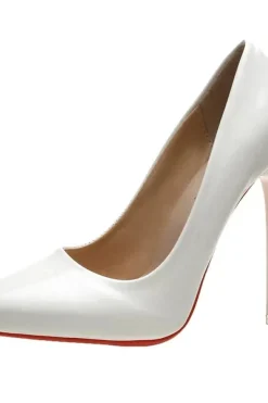 Talons aiguilles blancs