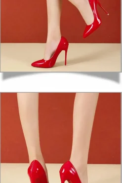 Talons aiguilles rouges